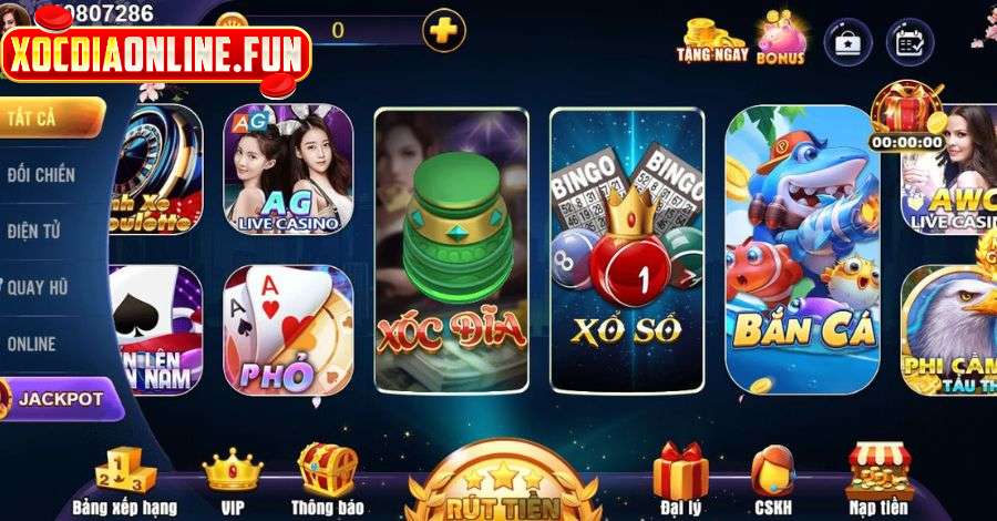 Game cung cấp nhiều cửa cược với mức thưởng cao ngất ngưởng